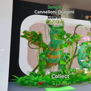 JUNGLE CANNELLONI DRAGONI 1 2QI S LVL 160 FORTNITE STEAL THE BRAINROT