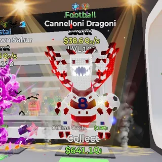 FOOTBALL CANNELLONI DRAGONI STEAL THE BRAINROT FORTNITE