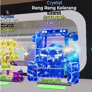 CRYSTAL RANG RENG KELERANG STEAL THE BRAINROT FORTNITE