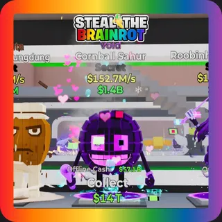 Fortnite Steal The Brainrot Secret Void Cornball Sahur 152.7M/s