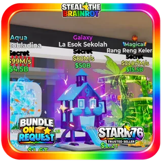 Galaxy La Esok Sekolah 80M/s Fortnite Steal The Brainrot