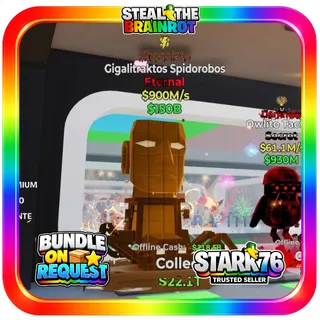 Chocolate Gigalitraktos Spidorobos Eternal Fortnite Steal The Brainrot