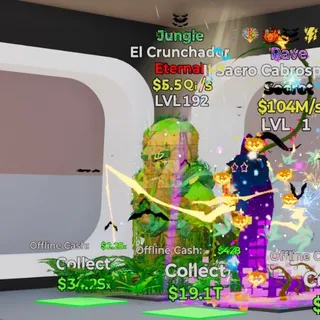 JUNGLE EL CRUNCHADOR 5.5QI/S LVL 192 FORTNITE STEAL THE BRAINROT