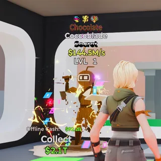 CHOCOLATE COCCOBLADE 3 TRAITS 144.5M/S STEAL THE BRAINROT FORTNITE