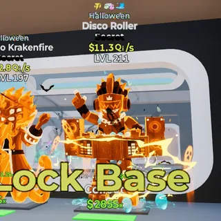 HALLOWEEN DISCO ROLLER 11.3Qi/s LVL 211 FORTNITE STEAL THE BRAINROT
