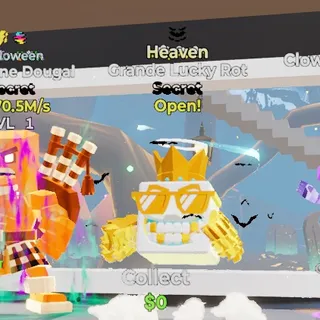 HEAVEN GRANDE LUCKY ROT FORTNITE STEAL THE BRAINROT