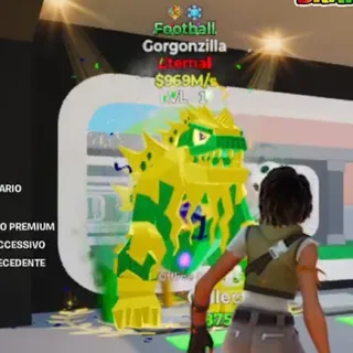FOOTBALL GORGONZILLA ETERNAL 969M/s STEAL THE BRAINROT FORTNITE
