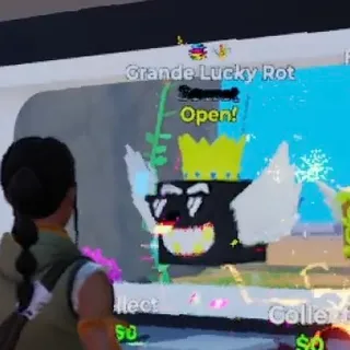 GRANDE LUCKY ROT WITH TRAIT STEAL THE BRAINROT FORTNITE