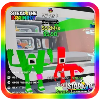 W or L 1 Trait Fortnite Steal The Brainrot