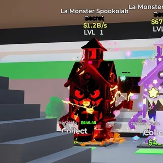 DARKNESS LA MONSTER SPOOKOLAH 1.2B/s LVL 1 FORTNITE STEAL THE BRAINROT