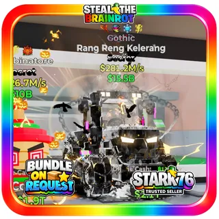 Gothic Rang Reng Kelerang 281.2M/s Fortnite Steal The Brainrot