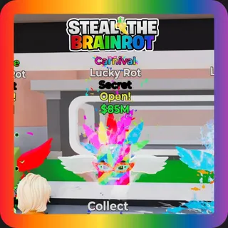 Fortnite Steal The Brainrot Carnival Lucky Rot Secret 85M