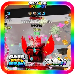 Darkness Grande Lucky Rot 4 Traits 19m Fortnite Steal The Brainrot