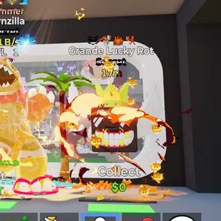 Grande Lucky Rot 4 Trait Steal the Brainrot Fortnite