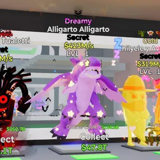 Dreamy Alligarto Alligarto 423M/s Fortnite Steal the Brainrot