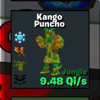 JUNGLE KANGO PUNCHO 4 TRAITS 9.48Qi/s FORTNITE STEAL THE BRAINROT