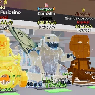 MAGICAL CORNZILLA STEAL THE BRAINROT FORTNITE