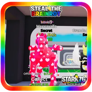 Lovely Meccavallo Secret Fortnite Steal The Brainrot
