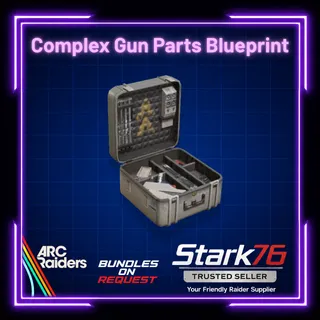 Complex Gun Parts Blueprint