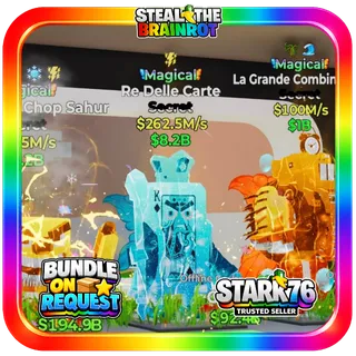 Magical Re Delle Carte 262.5M/s Fortnite Steal The Brainrot
