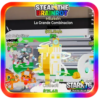La Grande Combinacion Heaven Secret 62.5M/s Fortnite Steal The Brainrot