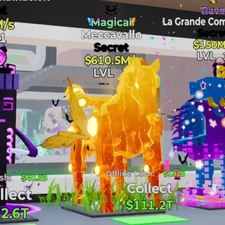 MAGICAL MECCAVALLO 610.5M/s FORTNITE STEAL THE BRAINROT