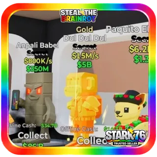 Gold Dul Dul Dul 15M/s Steal The Brainrot