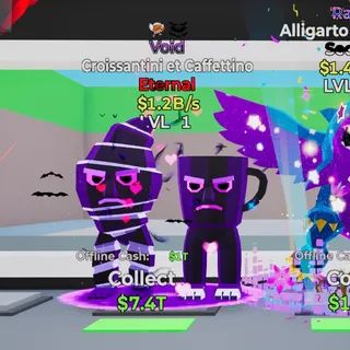 Void Croissantini et Caffettino 1.2B/s 2 Traits Fortnite Steal the Brainrot