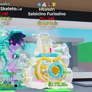 HALLOWEEN TEMPELINO FISHINIO 7.6Qi/s LVL 213 FORTNITE STEAL THE BRAINROT