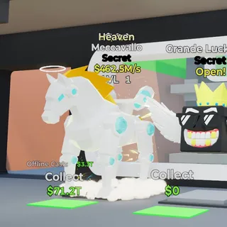 Heaven Meccavallo 462.5M/s Steal the Brainrot Fortnite