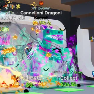 HALLOWEEN CANNELLONI DRAGONI 5Qi/s LVL 206 FORTNITE STEAL THE BRAINROT