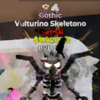 GOTHIC VULTURINO SKELETONO