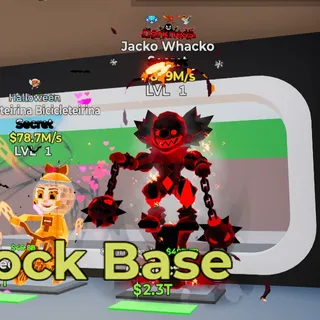 DARKNESS JACKO WHACKO 9M/s LVL 1 FORTNITE STEAL THE BRAINROT