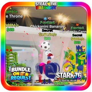 Football Chickanini Bananini Secret Fortnite Steal The Brainrot