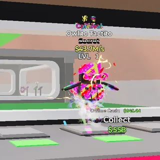 CARNIVAL OWLITO TACTITO STEAL THE BRAINROT FORTNITE