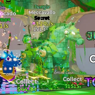 JUNGLE MECCAVALLO FORTNITE STEAL THE BRAINROT