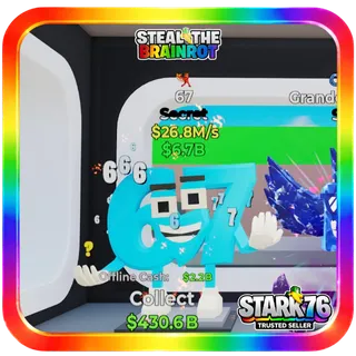 67 1 Trait 26.8M/s Fortnite Steal The Brainrot