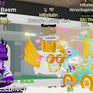 Heaven Grande Lucky Rot 2 Trait Steal the Brainrot Fortnite