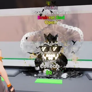 GOTHIC BRAINROT GOD GRANDE LUCKY ROT 2 TRAIT STEAL THE BRAINROT FORTNITE