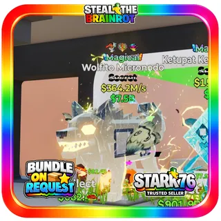 Wolfito Micronodo Magical 364.2M/s Fortnite Steal The Brainrot