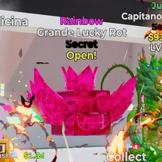 RAINBOW GRANDE LUCKY ROT FORTNITE STEAL THE BRAINROT