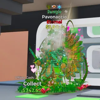 JUNGLE PAVONACCIO 3.9QI/S LVL 182 FORTNITE STEAL THE BRAINROT