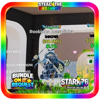 Magical Roobinha Acerolinha 98.5M/s Fortnite Steal The Brainrot