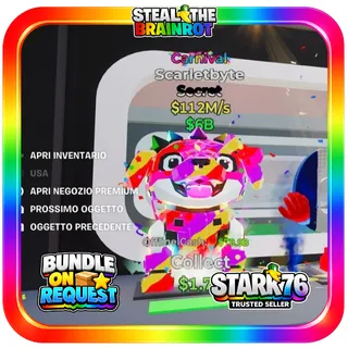 Carnival Scarletbyte Fortnite Steal The Brainrot