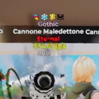 GOTHIC CANNONE MALEDETTONE