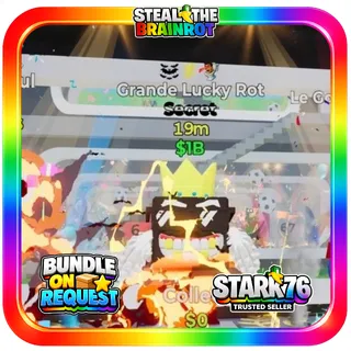 Grande Lucky Rot 3t Secret Fortnite Steal The Brainrot