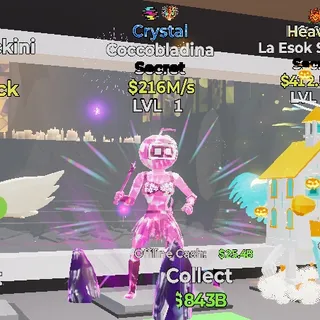 CRYSTAL COCCOBLADINA 1 TRAIT STEAL THE BRAINROT FORTNITE