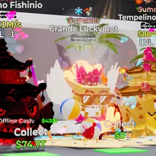 Summer Grande Lucky Rot 2 Trait 11M Fortnite Steal the Brainrot