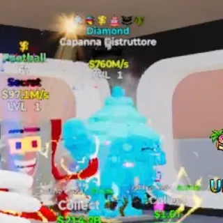 DIAMOND CAPANNA DISTRUTTORE 6 TRAITS STEAL THE BRAINROT FORTNITE