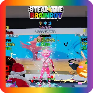 Fortnite Steal The Brainrot Lovely Coccoblade Secret 131.2M/s